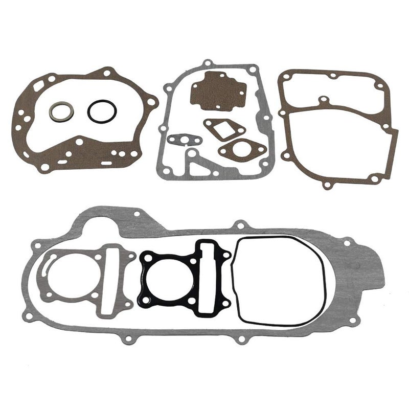 KYMLAA GY6 Cylinder Rebuild Kits Kymlaa 100cc Big Bore Kit for 69mm Valve 49CC 50CC 139QMB Moped Scooter Engine 50mm Bore Upgrade Set with 6pin Racing CDI Ignition Coil Performance Spark Plug Clutch Spring - Image 4